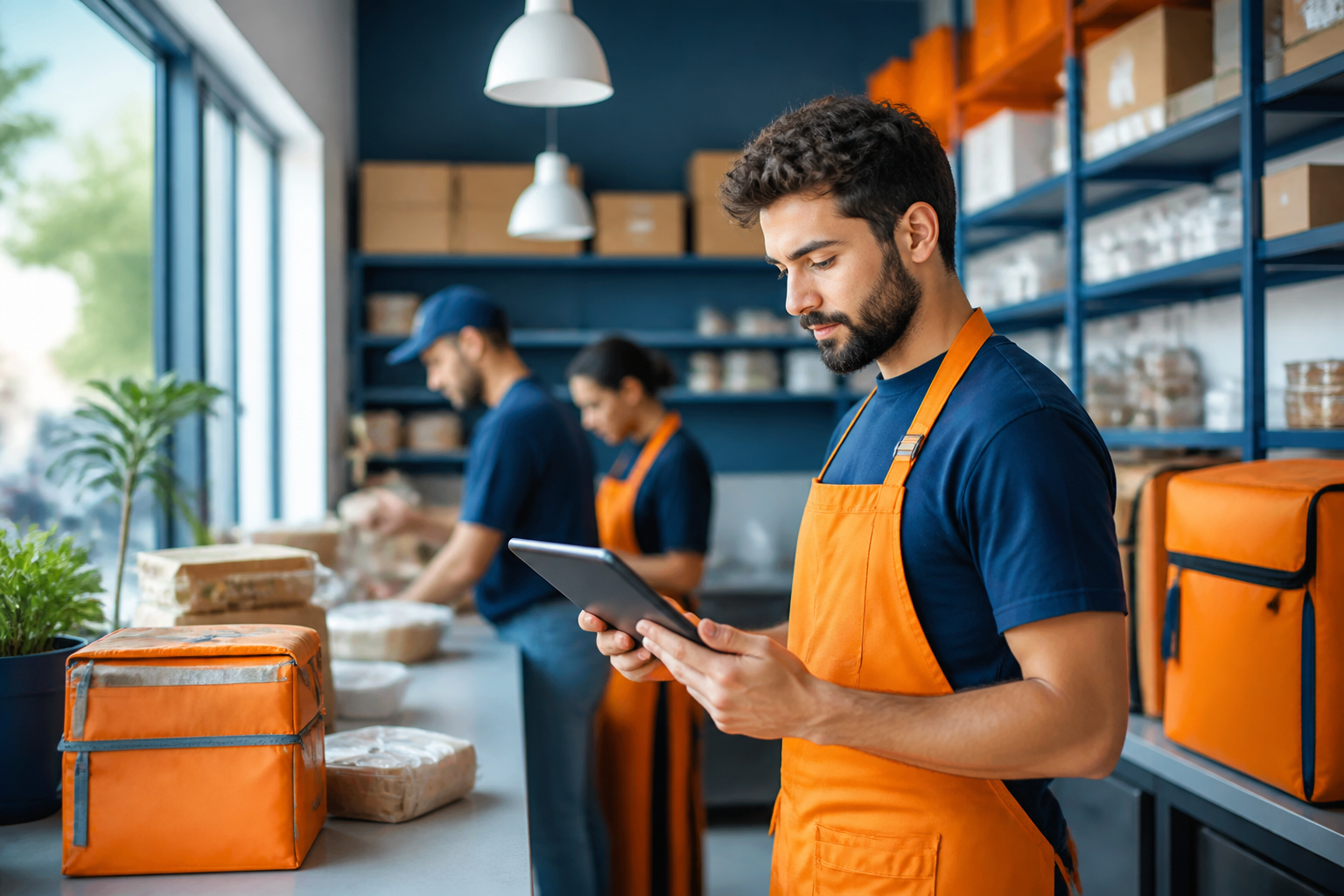 Gestão de delivery: custos, equipe e rotina em ordem